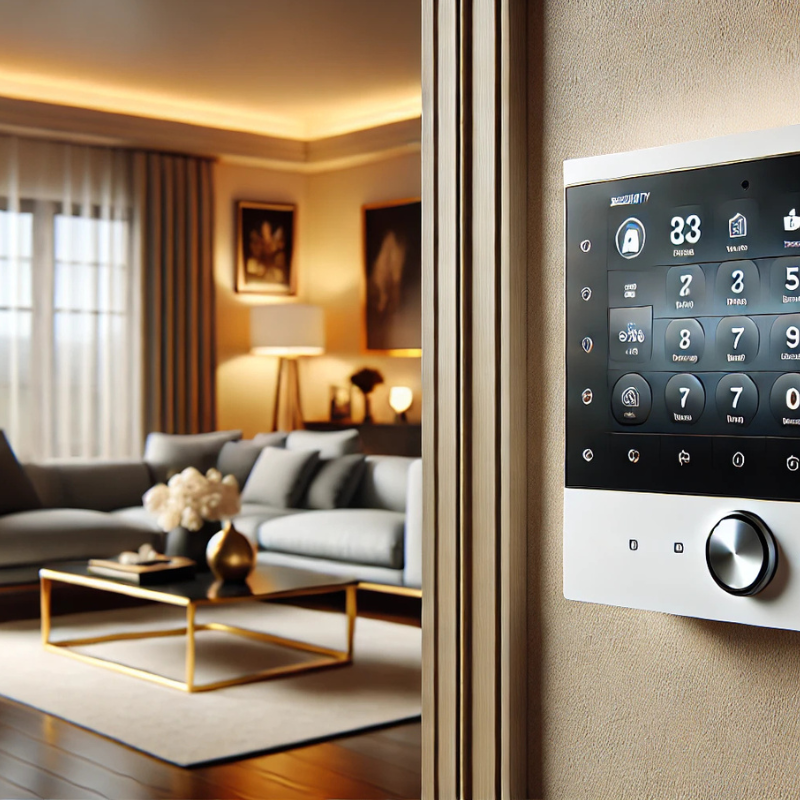 system alarmowy - panel